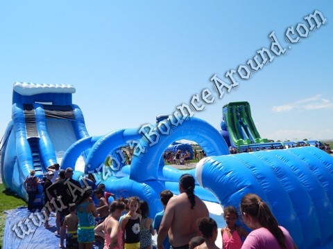 huge inflatable water slide rentals in phoenix Arizona